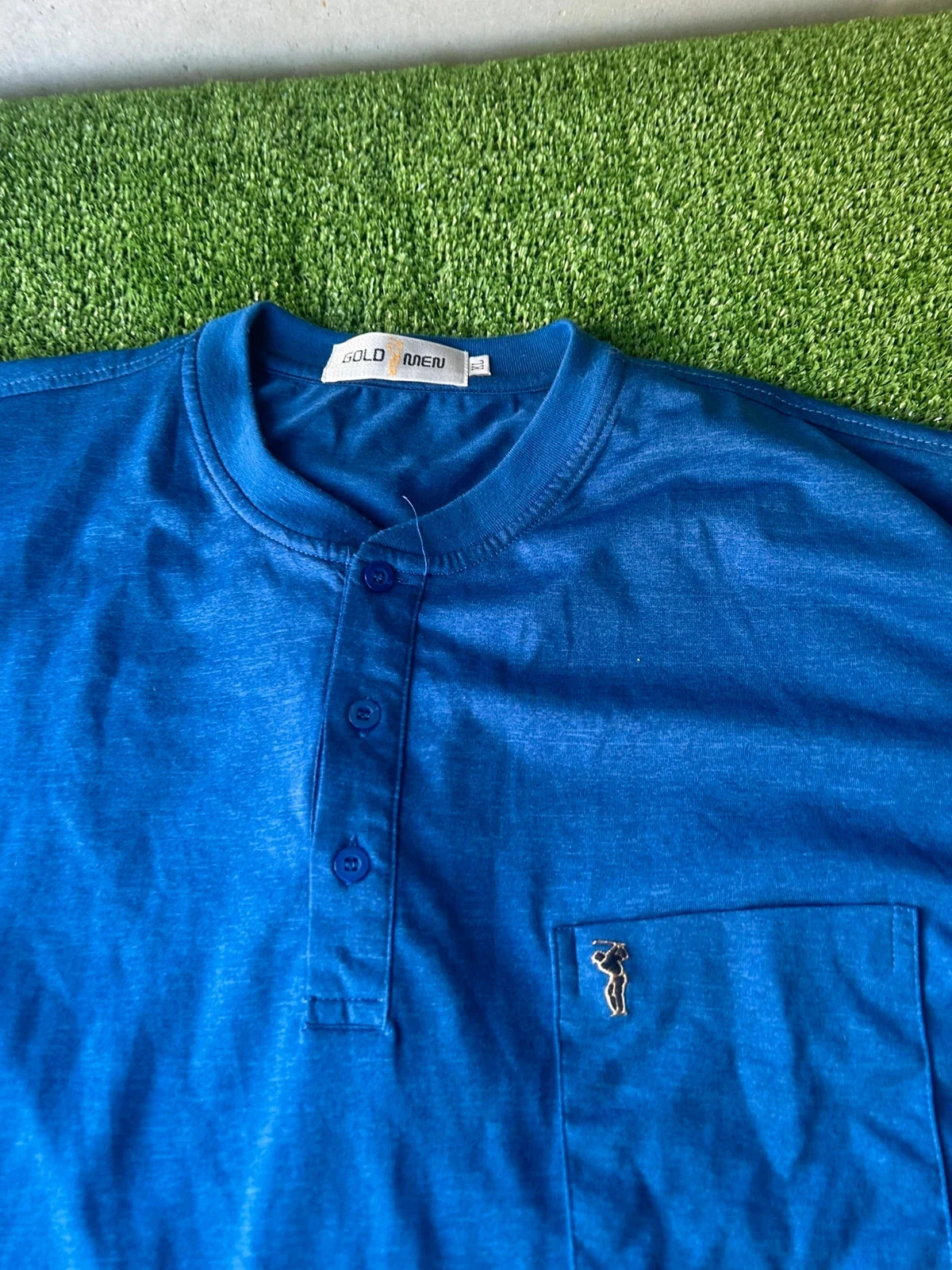 Polo azul marinho Gold Men – photo 4